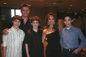 Kiril Kulish, Aiden Turner, Trent Kowalik, Susan Lucci and David Alvarez Photo